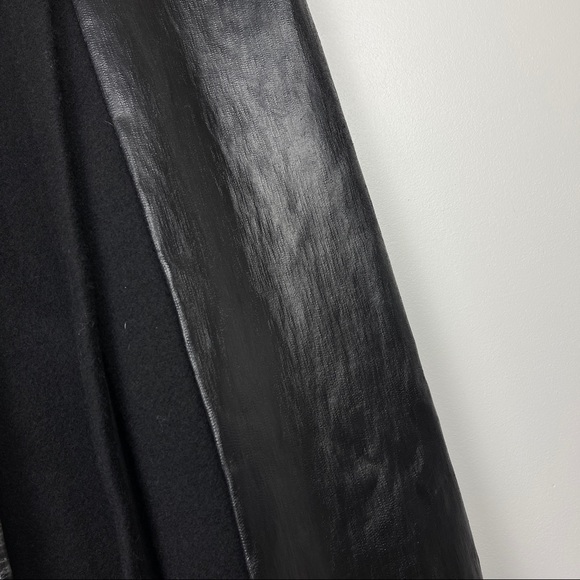 RARE Rick Owens Runway 2017 Wool Cape Zip Coat - Picture 6 of 16